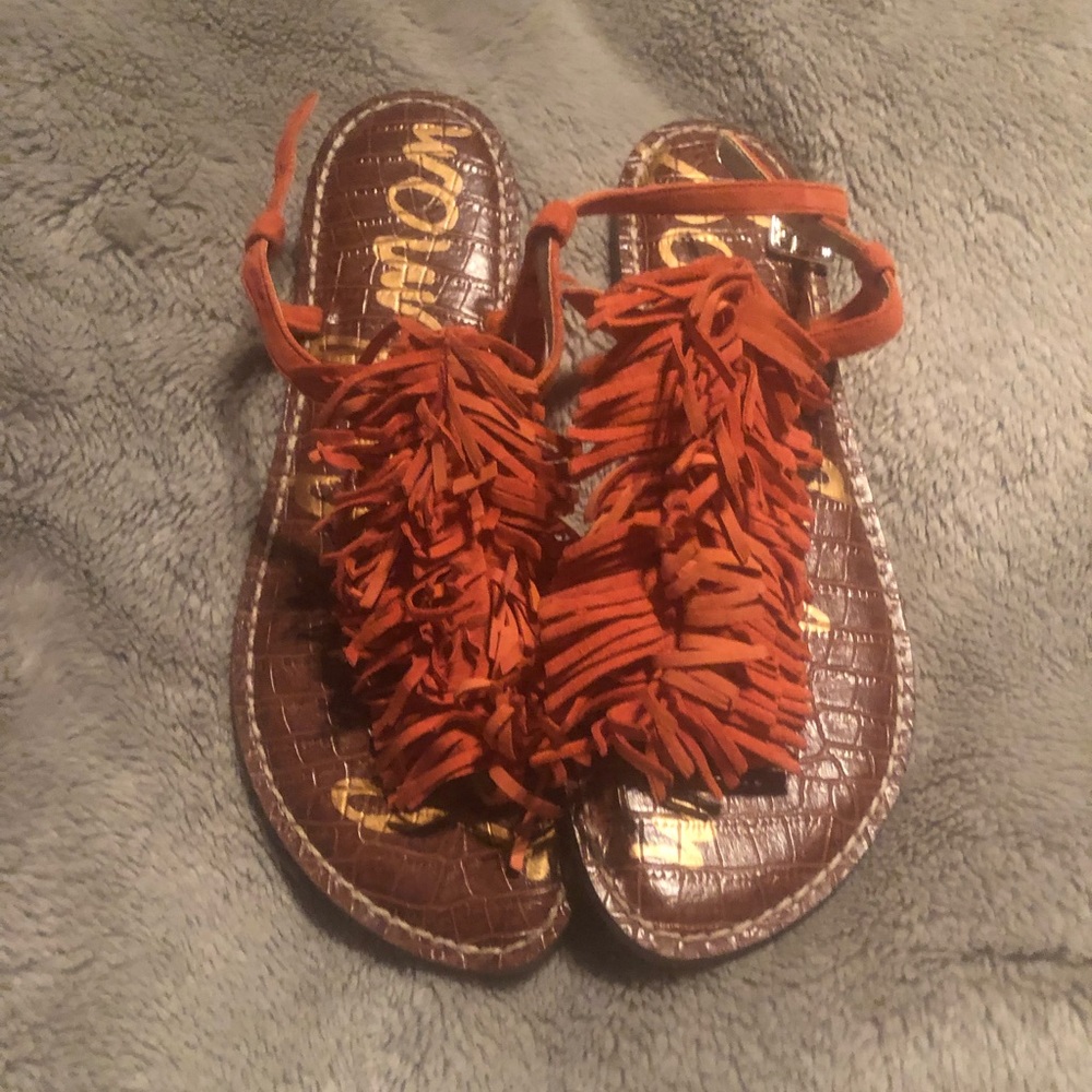 Sam Edelman fringe sandals